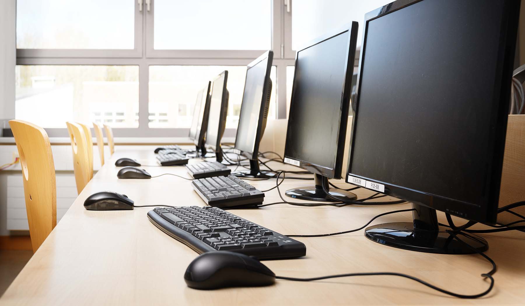 Training room computers