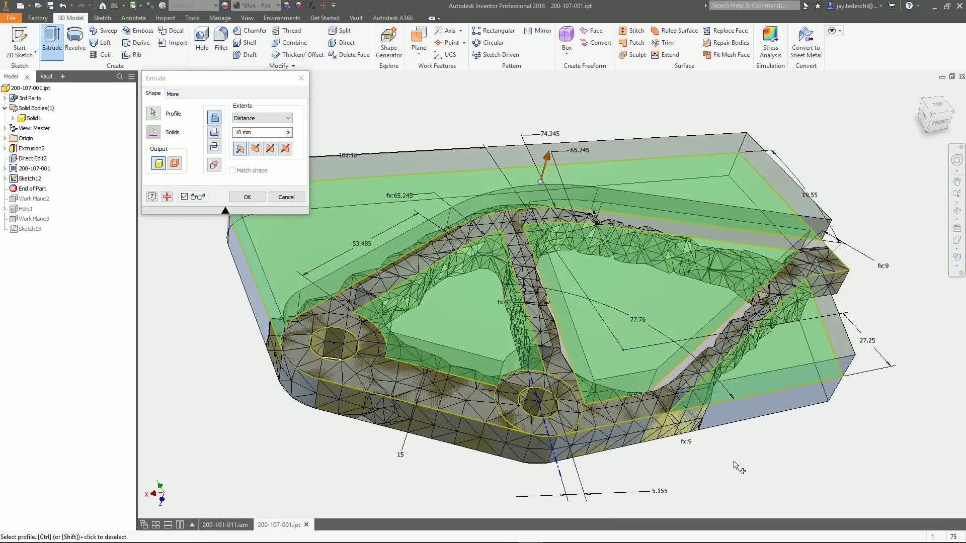 Product Design & Manufacturing Collection interface